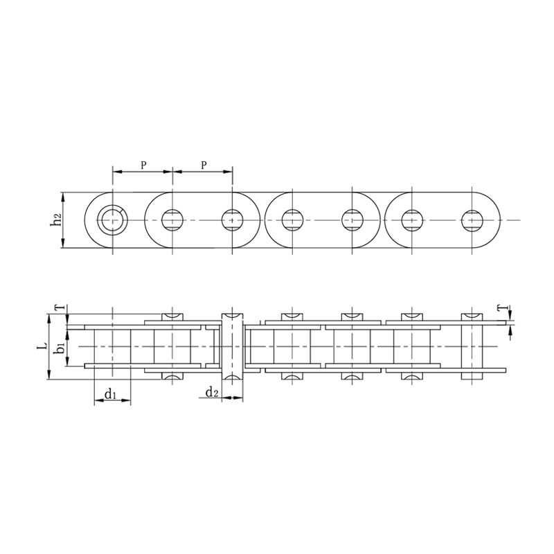 Ütésállóság személyre szabható autómotor vezérműláncok