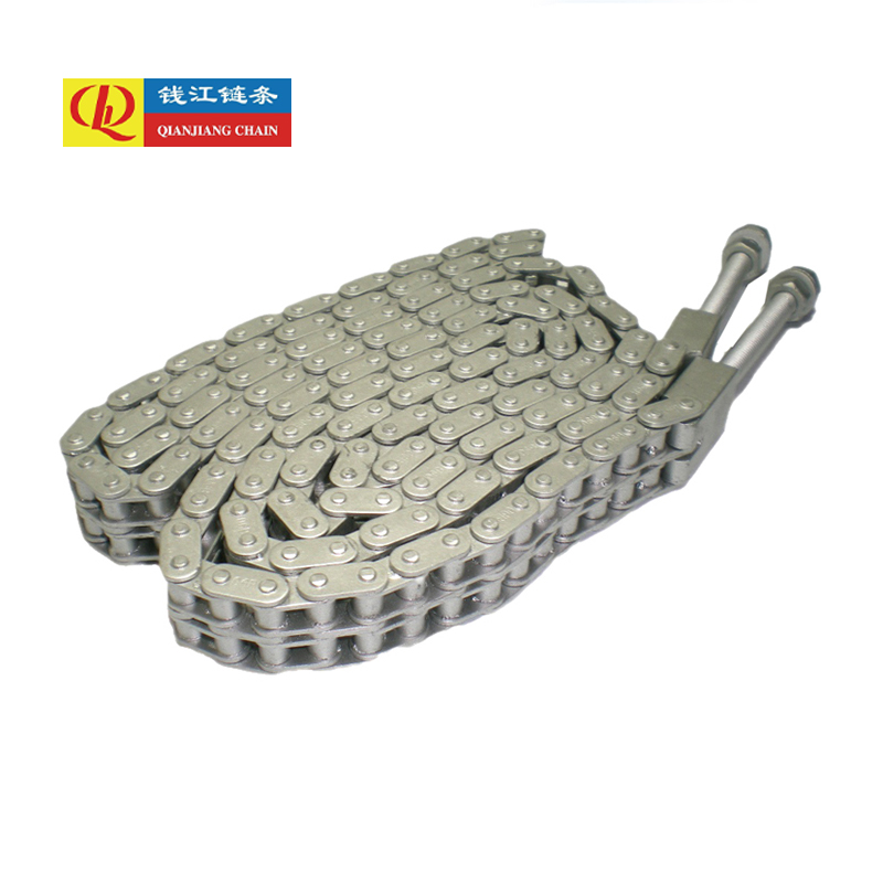 Görgős láncok egyenes oldallappal (B sorozat)