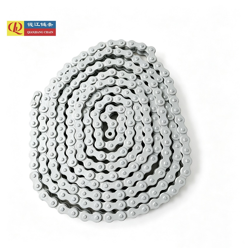A Hangzhou Qianjiang Chain Industries Co., Ltd. bemutatja a Dacromet/Speciális bevonatú görgős láncokat